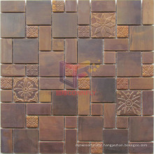 American Style Copper Made Wall Decoration Mosaic (CFM1017)